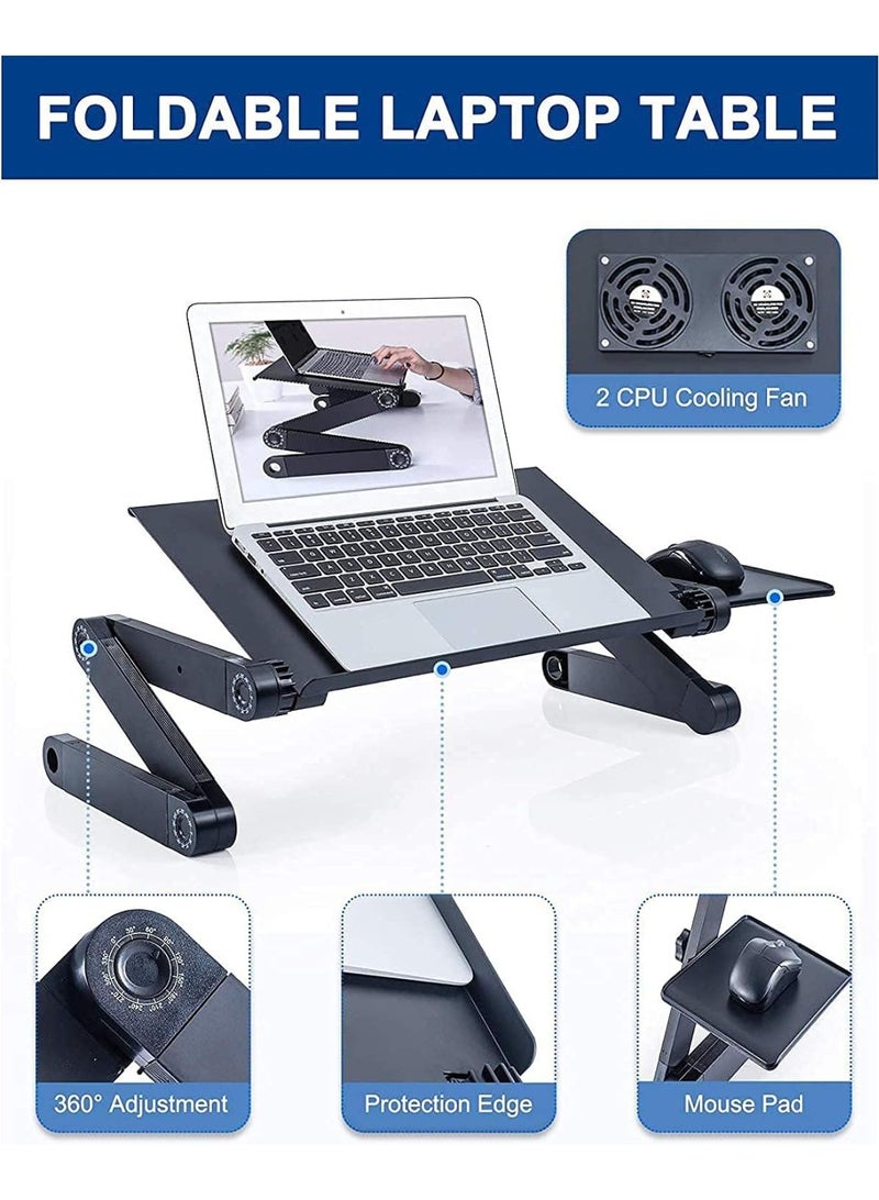 Portable Adjustable Laptop Table for Sofa and Bed, Multi-Function Laptop Stand for Daily Use - Image 5